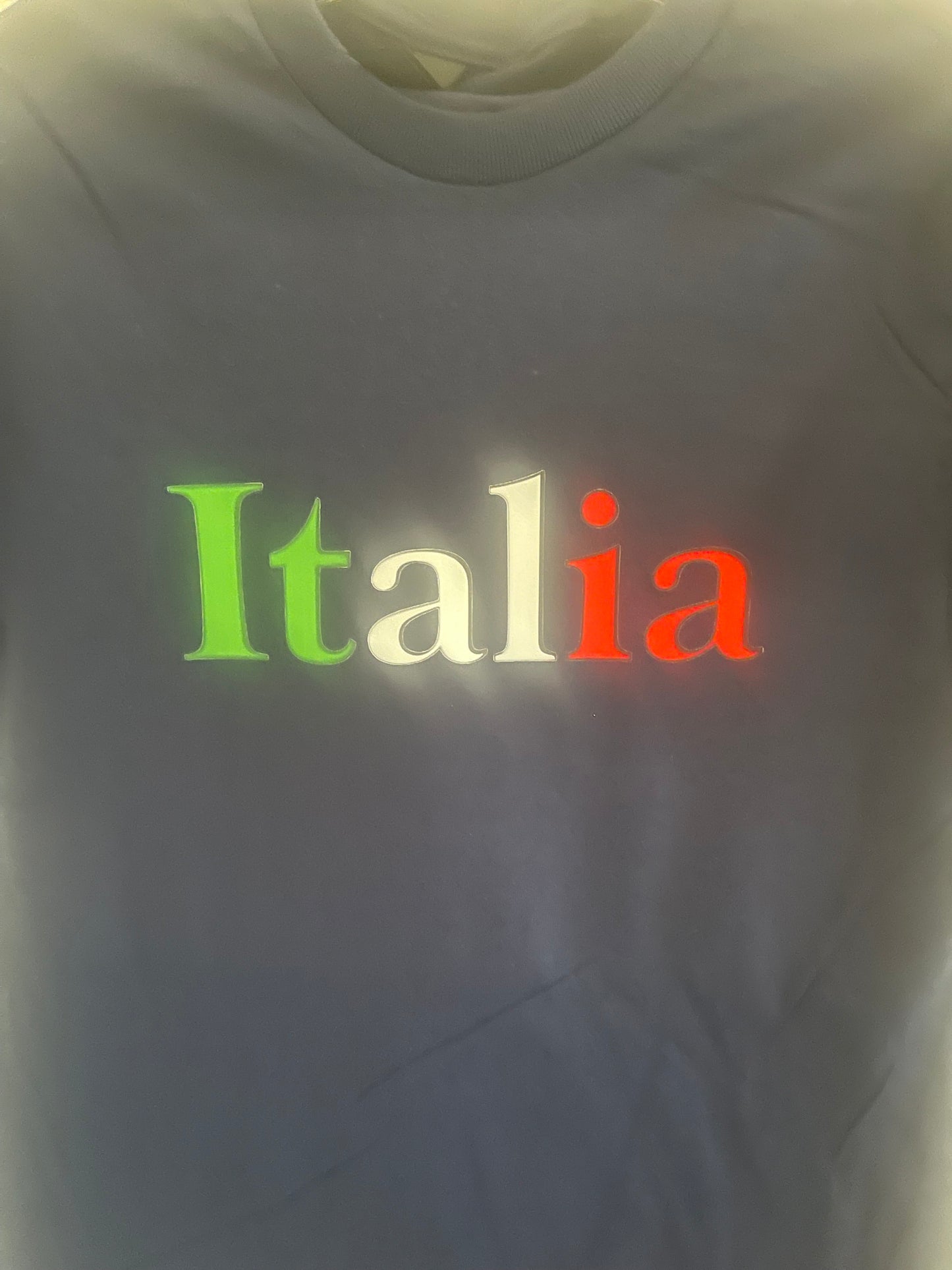 Italian green white , red T-shirts