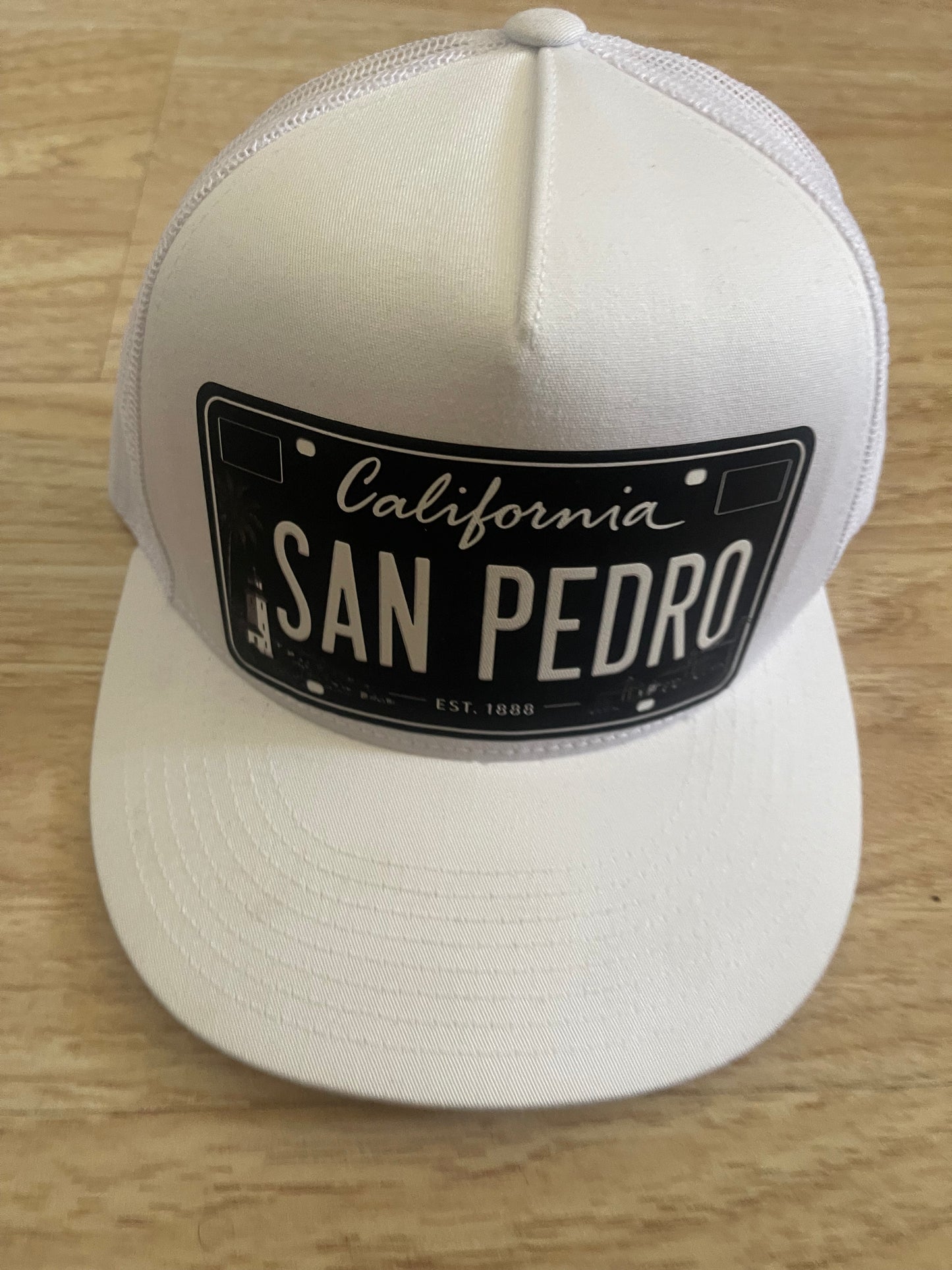 San Pedro License Plate Hats