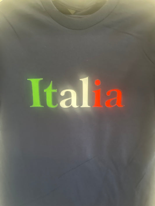 Italian green white , red T-shirts